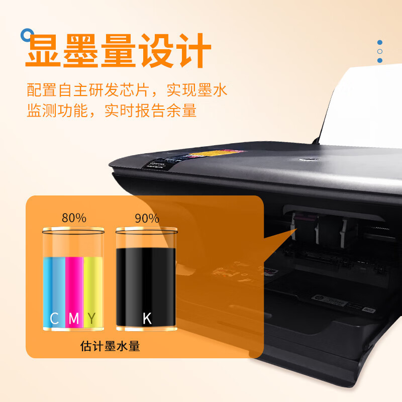 MiプリンターカートリッジMI Mijiaインクジェット印刷オールインワンプリンターカートリッジ小型カートリッジに適したグリッド|undefined
