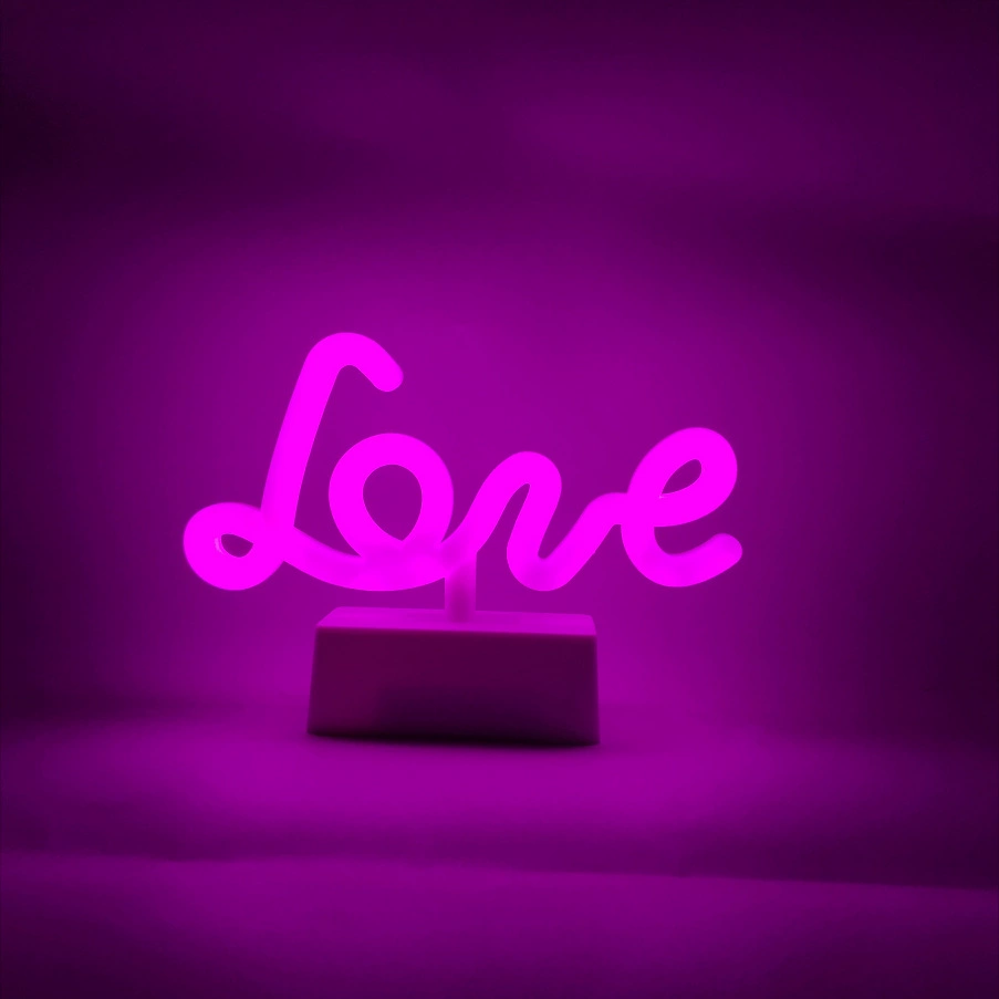 LED неоновая декоративная подсветка, форма огненная птица/радуга/сердце, DC4.5V IP42, 2835 LED по 120 шт./м