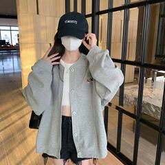 现货ADER新款秋潮牌右上狐狸头重工刺绣上衣开衫男女情侣款外套韩