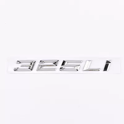 BMW 320Li car stickers, 325Li lettering, 328Li rear emblem, 330Li displacement badge, 340Li car emblem, modification (Car logo) - standard-20-24325li