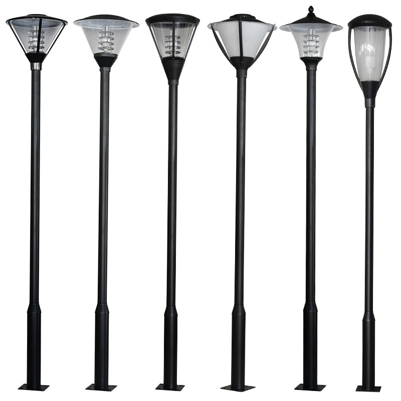 3m Courtyard Lights, Led Road Lights, Community Landscape Lights, High Pole Lights, Garden Outdoor Waterproof Square Community Parks