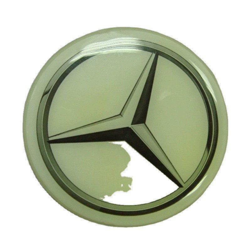 Suministro directo con luz broche de estrella de cinco puntas en forma de insignia de destello europeo y americano actividad de Navidad LED insignia luminosa colgante