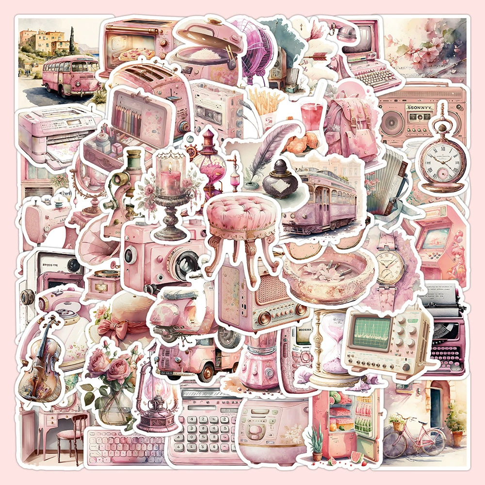 Sticker Pack, multi-design aesthetic stickers, 8×8 cm high-quality sheets, assorted counts 60–103 pcs