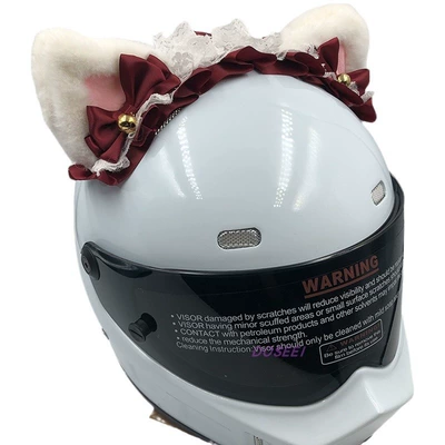Helmet Decoration Lolita Motorcycle Electric – Motosiklet dəbilqələri