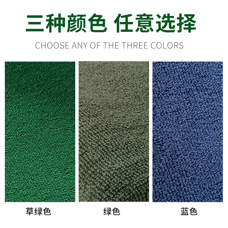 Training single-person pillowcase school dorm soft 100% cotton pillowcase wholesale household supplies deep grass green blue pillowcase
