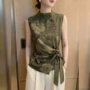 立领小众显瘦夏季上衣