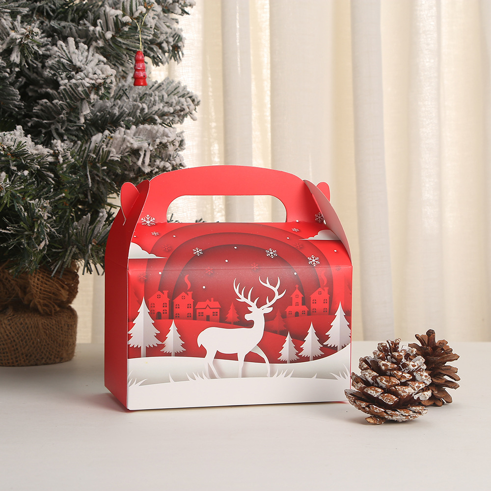 Gift Wrapping Supplies, Gift Bags Event & Party Supplies Christmas Nordic Style Santa Claus Snowman Christmas Party Gift Wrapping Supplies Gift Bags