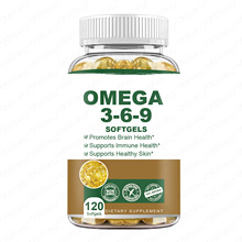 跨境热卖鱼油软胶囊120粒欧米伽3鱼油胶囊批发工厂批发