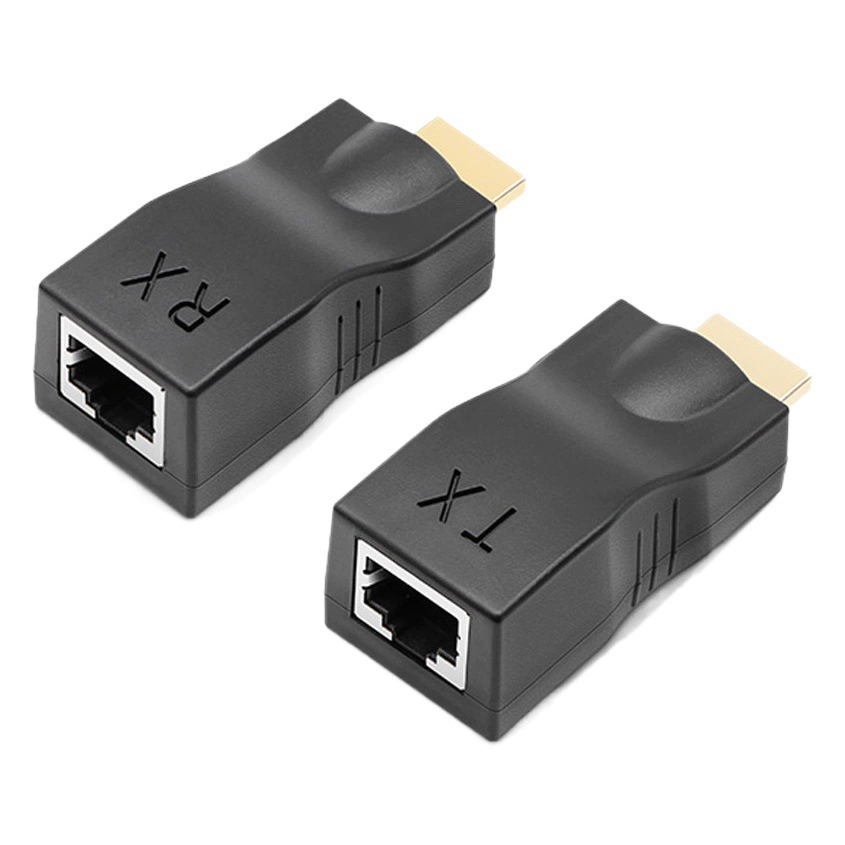 HD Молниезащита 30 м удлинитель HDMI к RJ45 один сетевой кабель удлинитель передатчик усиления сигнала