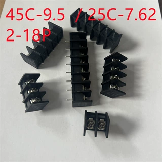 栅栏式端子KF25C DC45 7.62 2P中脚