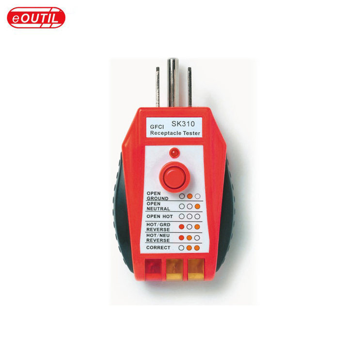 SK310 美国加拿大插座检测仪地火零线检测器美规加规插座厂家直销