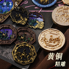 原創火漆印章框中景系列DIY手賬手工封印賀卡請柬火漆印章