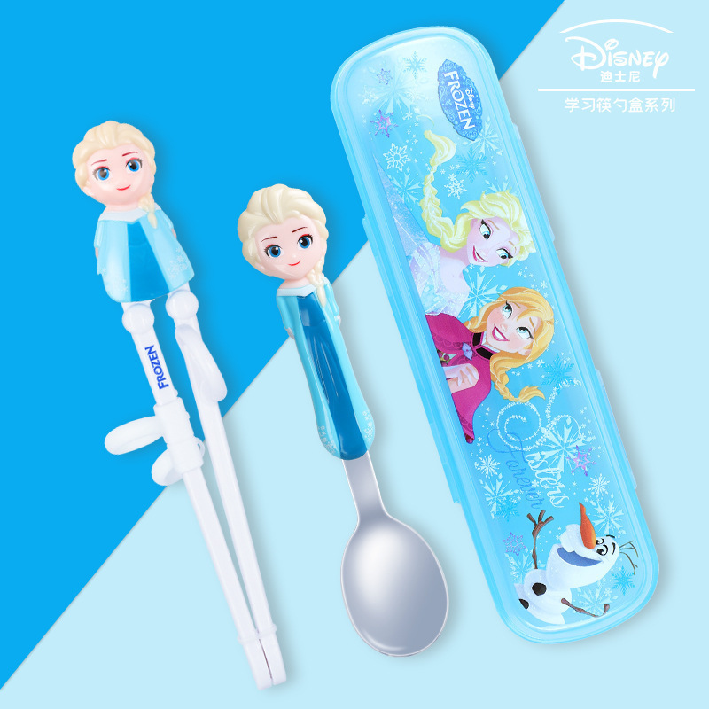 Disney/Disney Mickey and Princess Elsa Learning Training Chopsticks for 3-6 Year Old Babies, Special Children's Practice Chopsticks Disney/Disney Mickey and Princess Elsa Learning Training Chopsticks for 3-6 Year Old Babies, Special Children's Practice Chopsticks