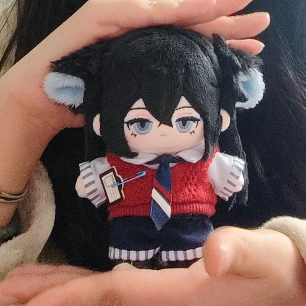 Original comic strip "The Ghost Hunter: Epilogue" by Luo Yunying; 20cm cotton doll plush toy/gift.