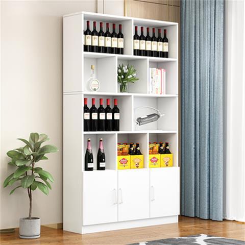 Red Wine Display Cabinet Living Room Partition Display Wine Rack Tea Wine Cabinet Household New Wine Cabinet Small Apartment Heightened Multi-Layer