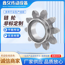 工业传动输送机械专用钢制链轮 高精度耐磨精密不锈钢链轮