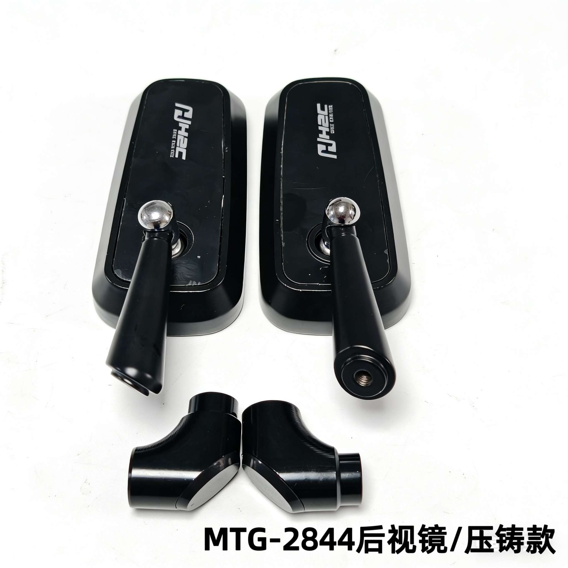 Popular in Southeast Asia, universal motorcycle H2C aluminum alloy rearview mirror, modified anti-glare mirror