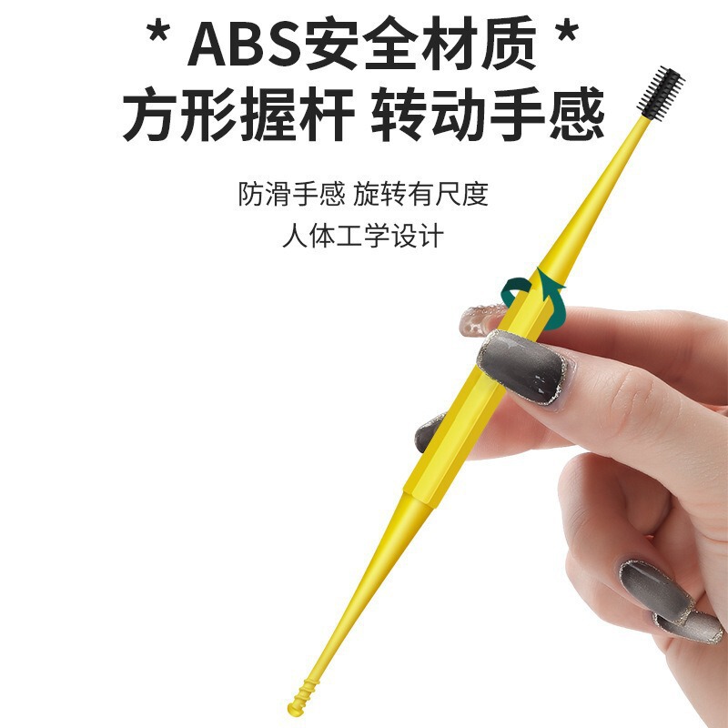 卸売耳かきセット、シリコン双頭スパイラル耳かきツール、耳かきスプーン、子供用耳垢かきツール|undefined