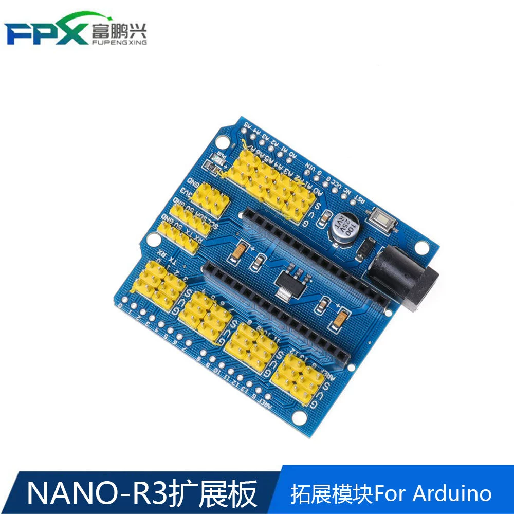 Многоцелевая плата расширения NANO UNO-R3, модуль расширения датчика с контактным разъемом для Arduino
