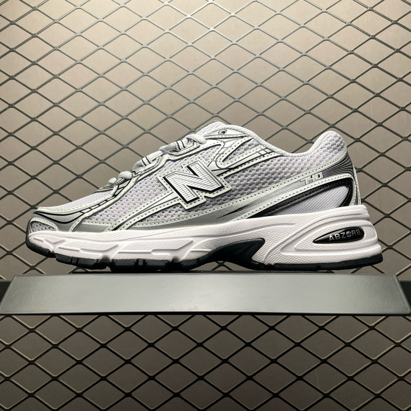 Putian Shoes New Balance Men's Shoes Nb 740 Autumn and Winter Men's and Women's Breathable Mesh Running Shoes Retro Sports Dad Shoes