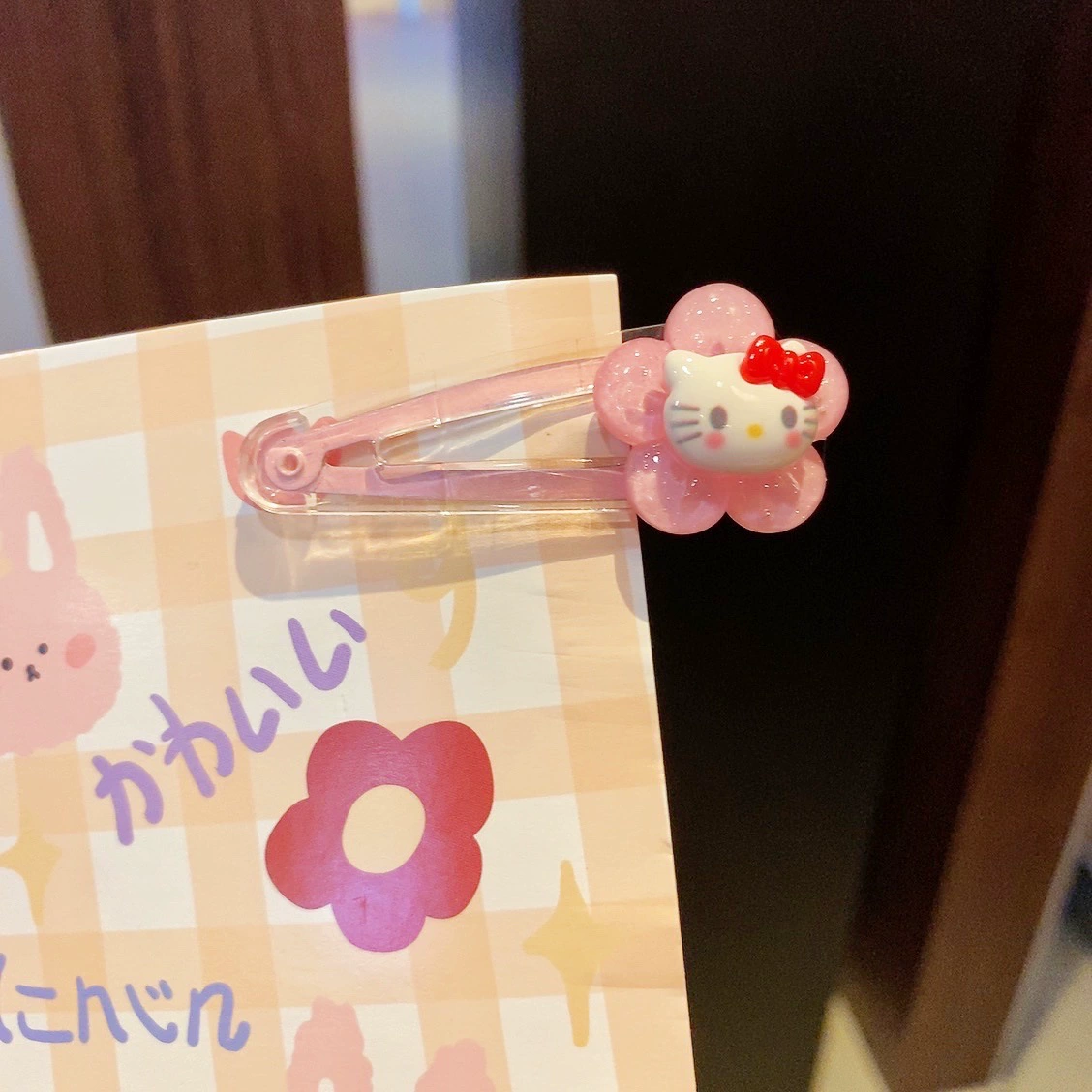 INS Candy Sweet Ice Crystal Полупрозрачная Libu Luo Mi Yuman собачьи заколки для волос Soft girl продаются как милые аксессуары для волос