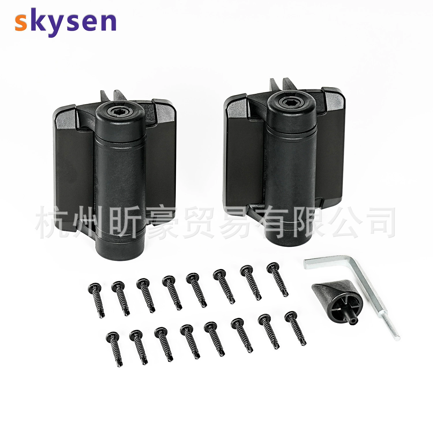 Петля для самозакрывающейся двери Skysen, петля для ворот, нейлоновый материал, устойчивый к ржавчине и влаге, популярная модель для трансграничной торговли