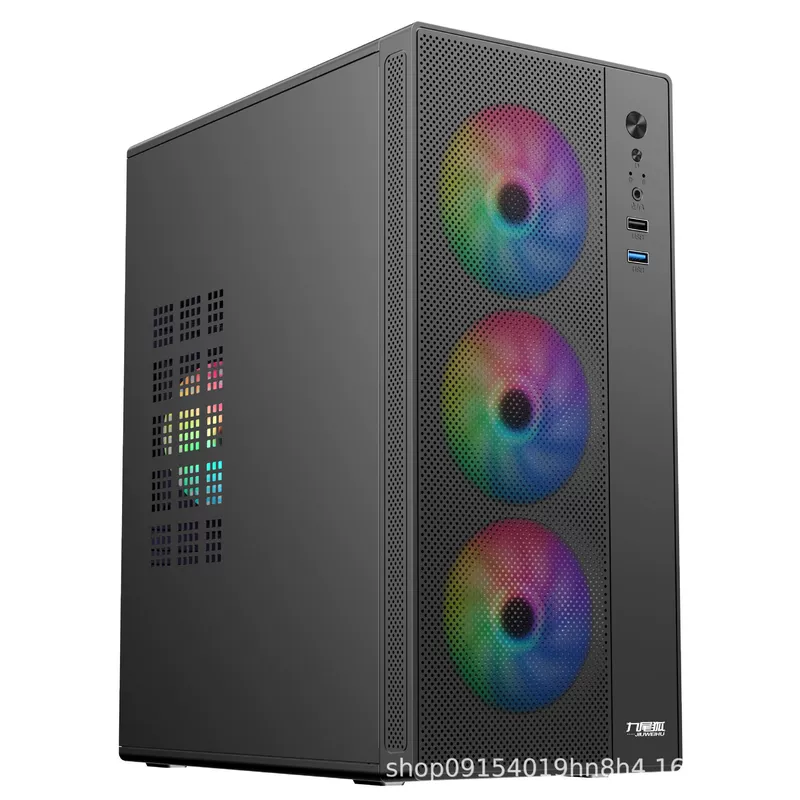 U7 компьютерный корпус настольный MINI мини-хост корпус MATX ручка DIY корпус ITX