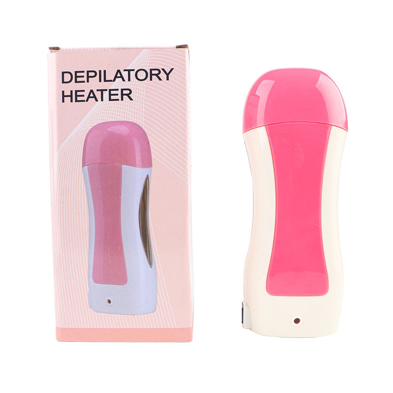 Fábrica Rosa portátil salón de belleza depilación máquina de cera caliente 100g calentador de tira de cera de abeja máquina de fusión
