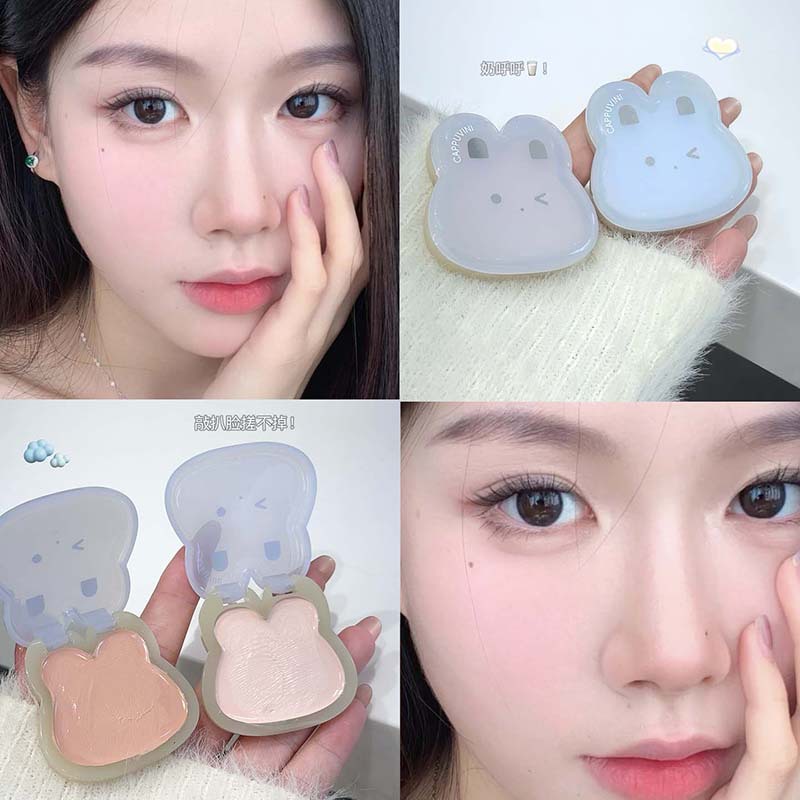 Matte brightening cute face blush reusable