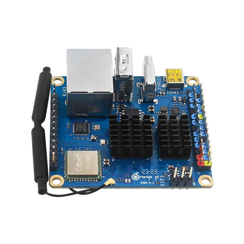 Радиатор для Orange Pi Zero 3, алюминиевый сплав, комплект из двух пластин