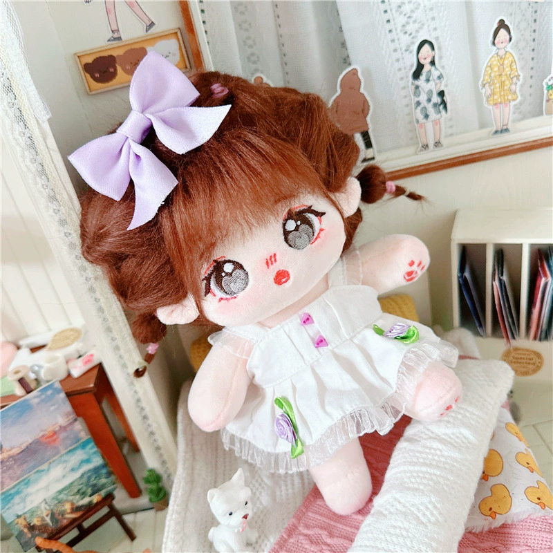 Plush toy, cute cotton naked doll, 20cm, internet celebrity
