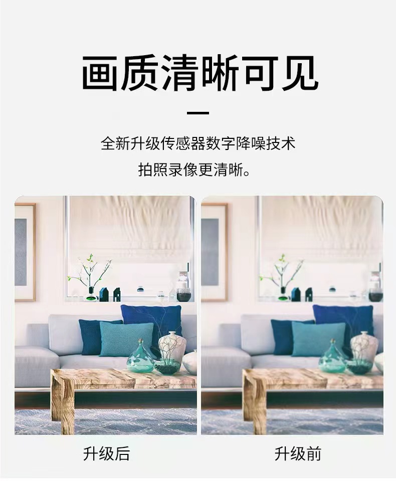 Low Power Wireless Camera Remote Monitor Smart Security WiFi HD Camera Recorder No Installation Required