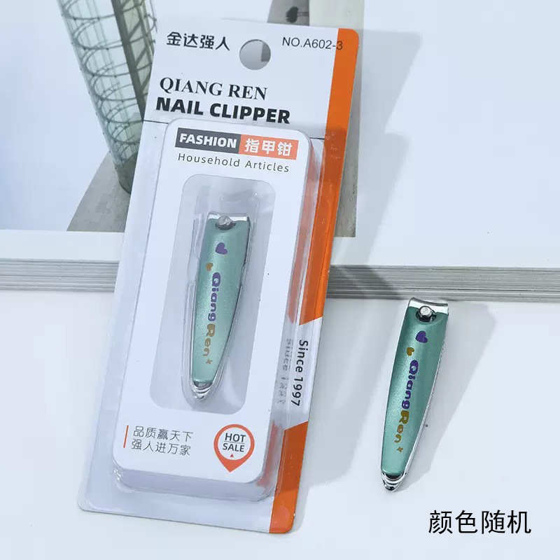 Hombre fuerte al por mayor 2025 nuevo cortaúñas de embalaje independiente grande cortaúñas diagonales cortaúñas planas