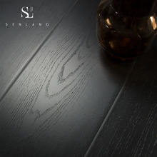 复古黑色强化复合木地板家用侘寂风仿古木纹深色做旧民宿服装