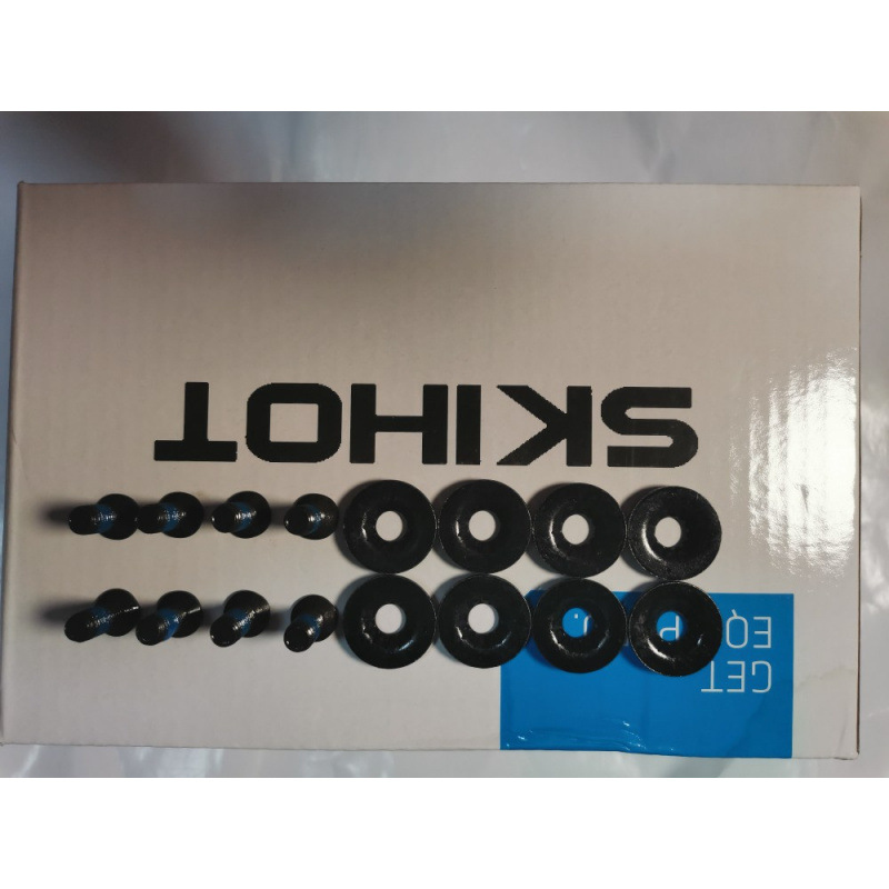 Skihot Ski Bindings Fixed Disc Screws Single Board Double Board Snowboard Screws Universal Accessories Gasket M6