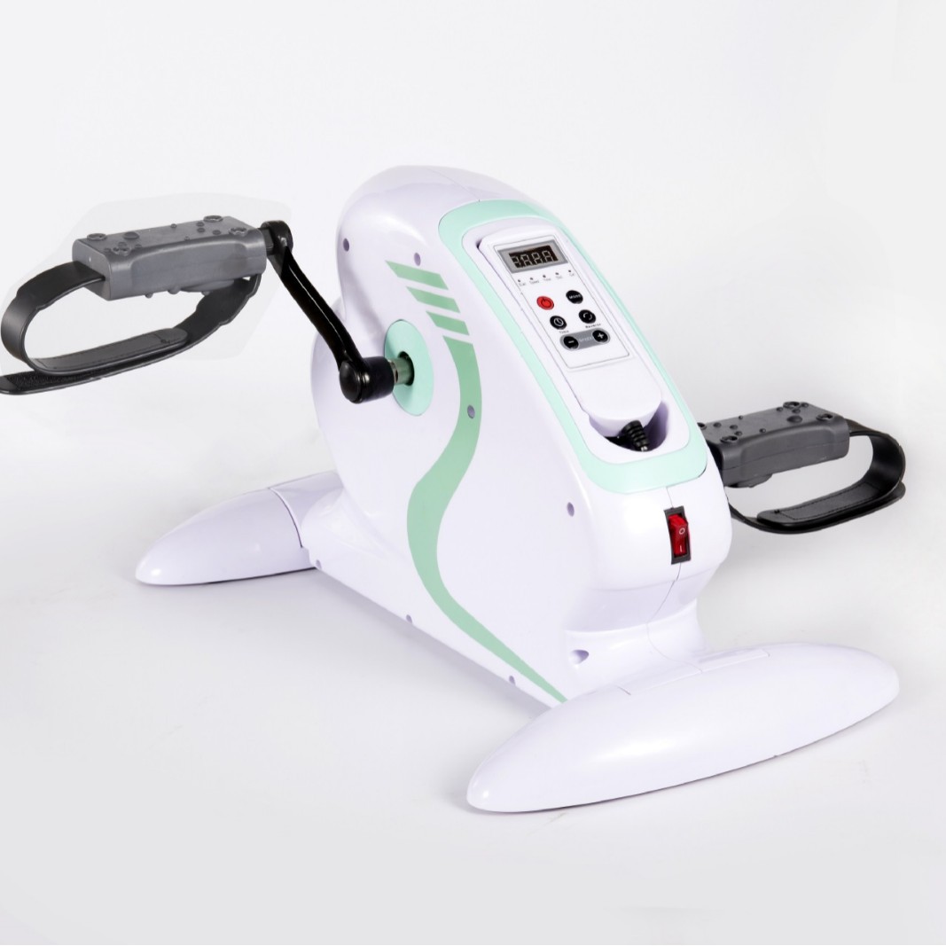 Entrenador de piernas de fábrica ancianos rehabilitación en el hogar interior ejercicio bicicleta hogar mini plegable equipo de rehabilitación de automóviles