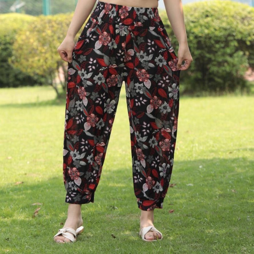 Pentalon léger en Soie glacée - Ref 3434444 Image 23