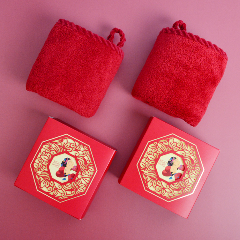 Handkerchief Gift Box Chinese Style Wedding Celebration Gift Shop Wedding Candy Supplies Tulip Gift Items Wholesale