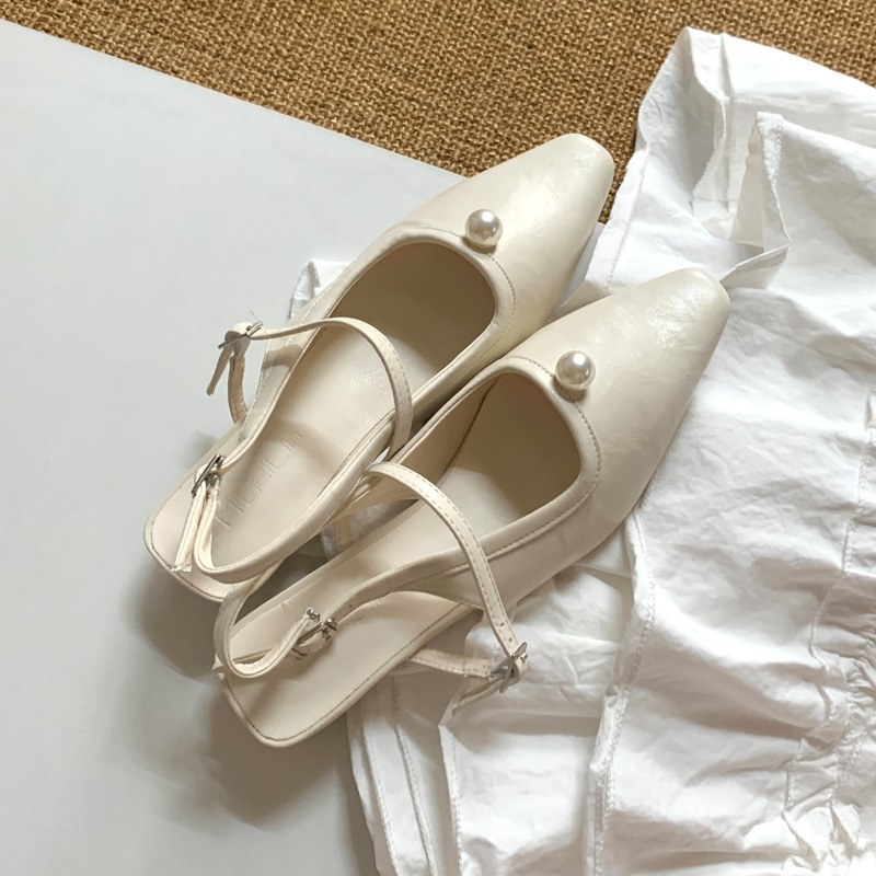 Retro Mary Jane shoes