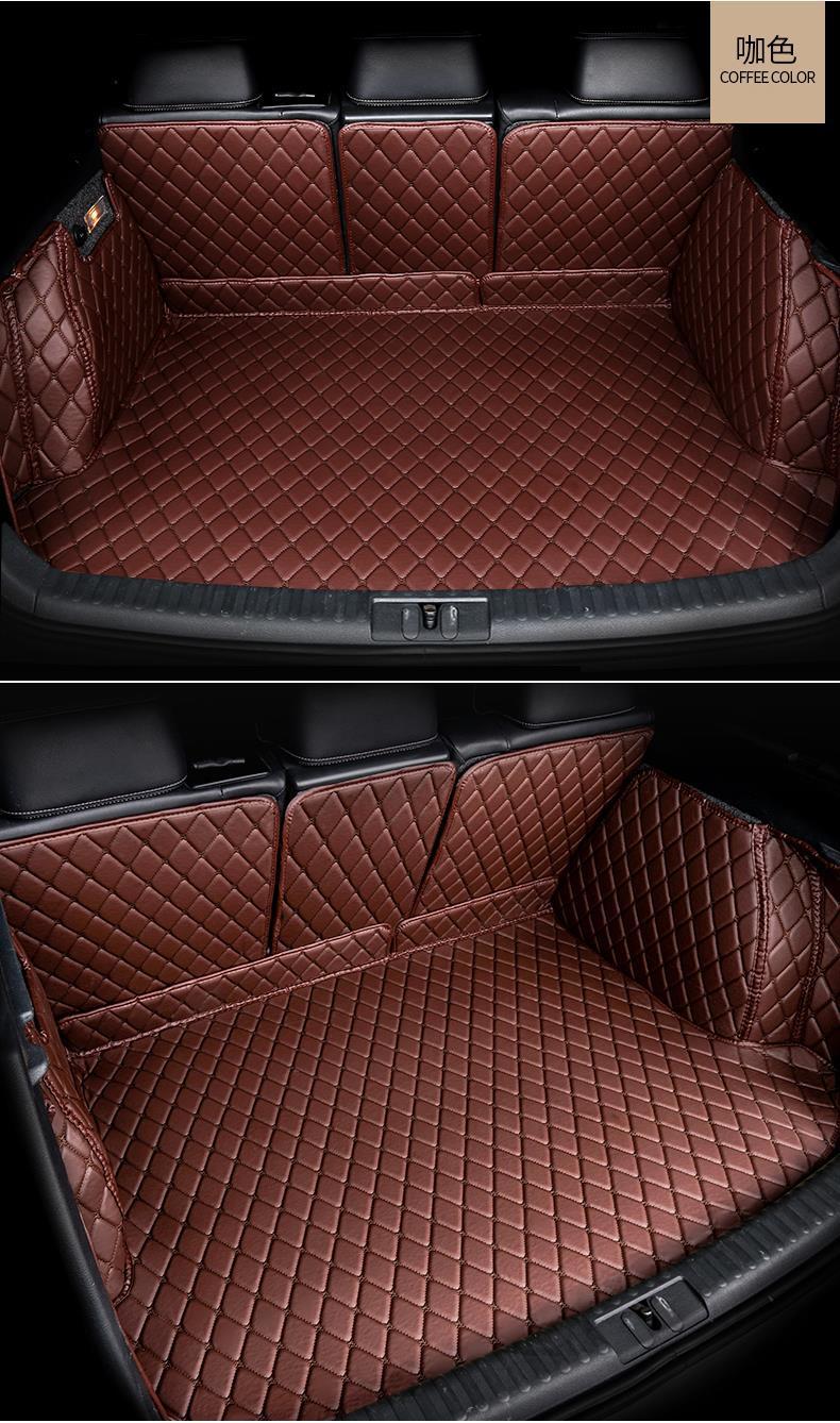Special car environmental protection and no smell full surround car special trunk mat tailbox mat trunk mat waterproof large