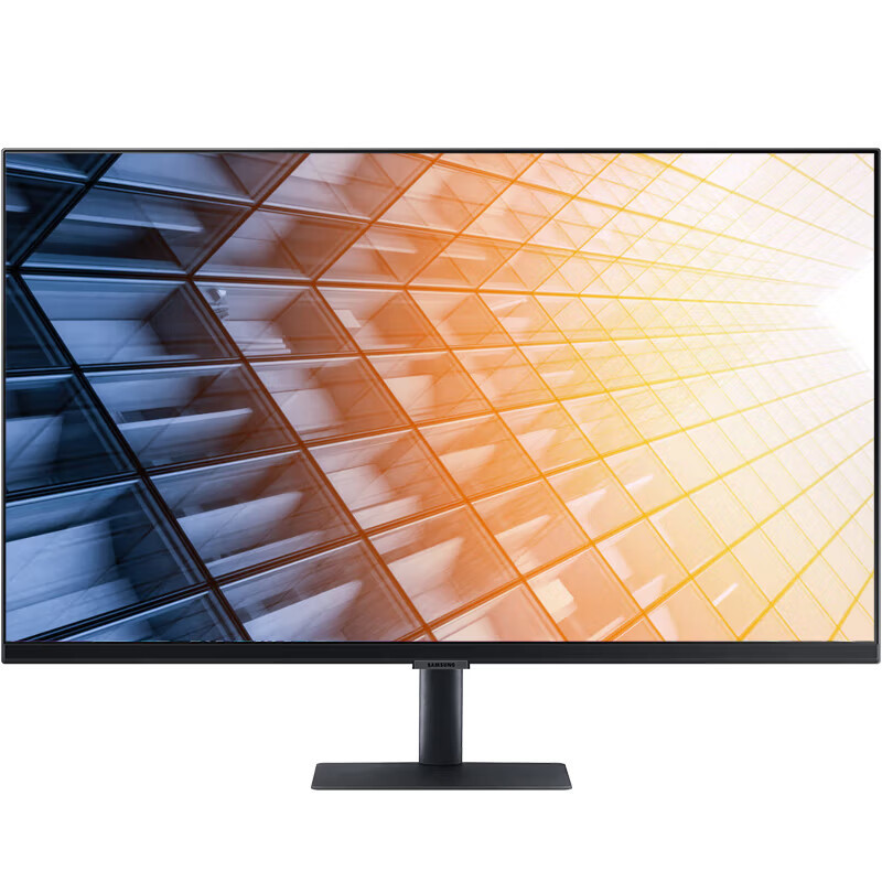 S27A702NWC 27 inch 4K IPS screen narrow border HDR10 design drawing LCD display