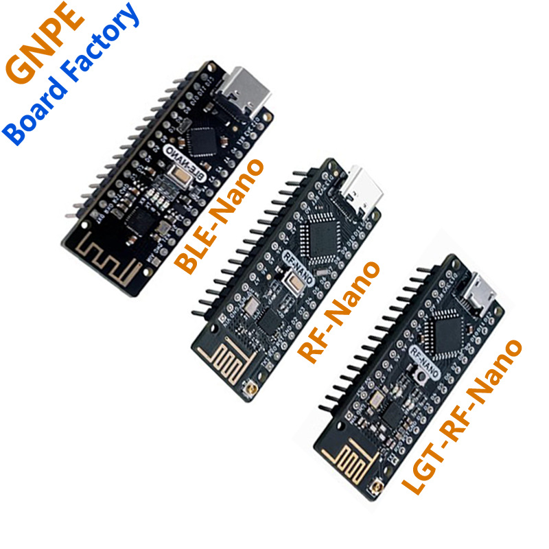 RF-Nano兼容Arduino Nano V3.0集成NRF24L01+无线2.4G开发板TypeC