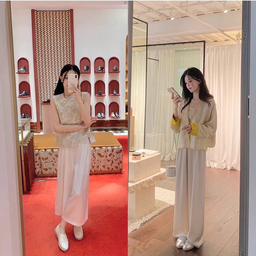 Versión de piel de oveja ~ la uva de la madre con un pedaleo de cabeza redonda pequeño viento de paja casual zapatos de tela única zapatos de pescador de suela gruesa