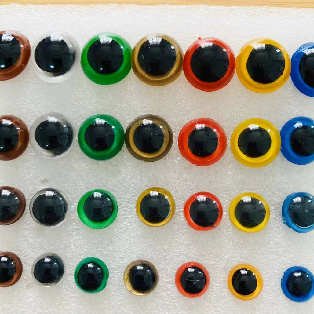 DIY детский сад, материалы ручной работы, игрушки для животных, красочные искусственные глаза, художественные глаза, винты, кукольные глаза