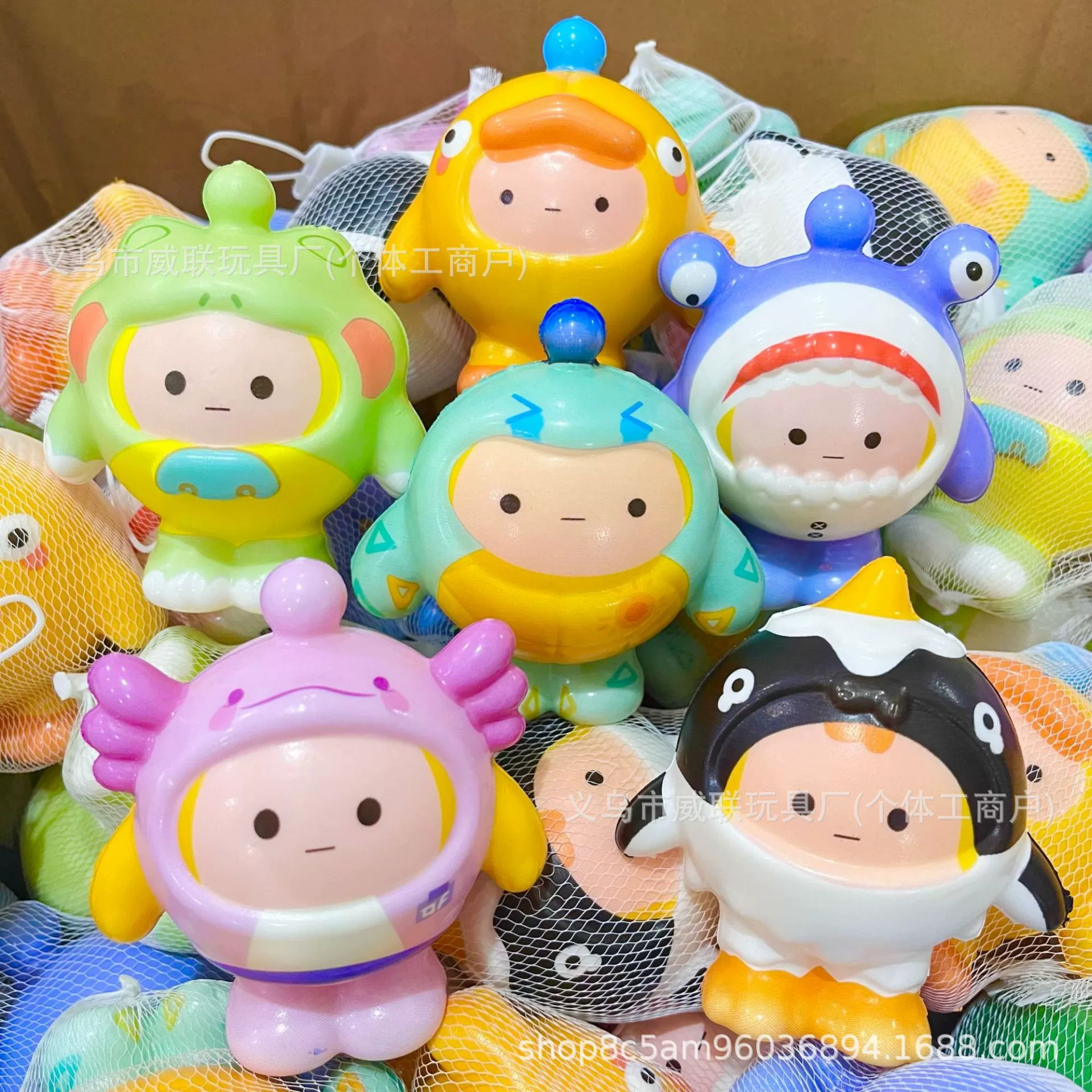 Новый средний пуловер Eggman Party с медленным отскоком, игрушка, кукла, украшение, мультяшный производитель, оптовая продажа