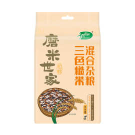 十月稻田 磨米世家 三色糙米 1kg企业常送礼节日员工福利伴手礼