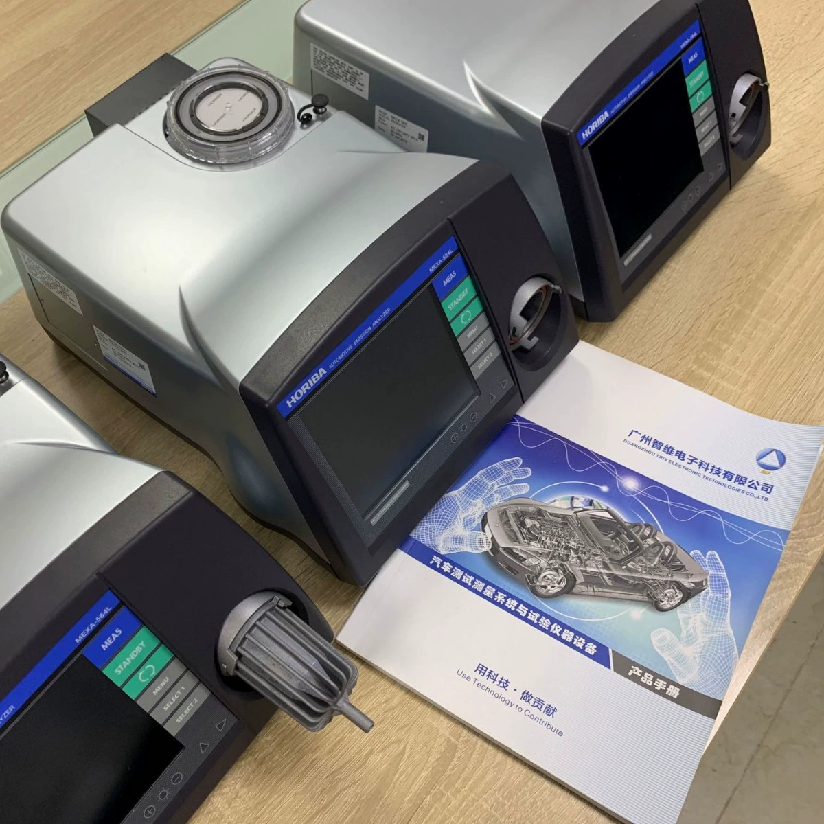 Анализатор обнаружения выхлопных газов бензиновых автомобилей HORIBA 584L | Обнаружение выбросов автомобильных выхлопных газов NO CO