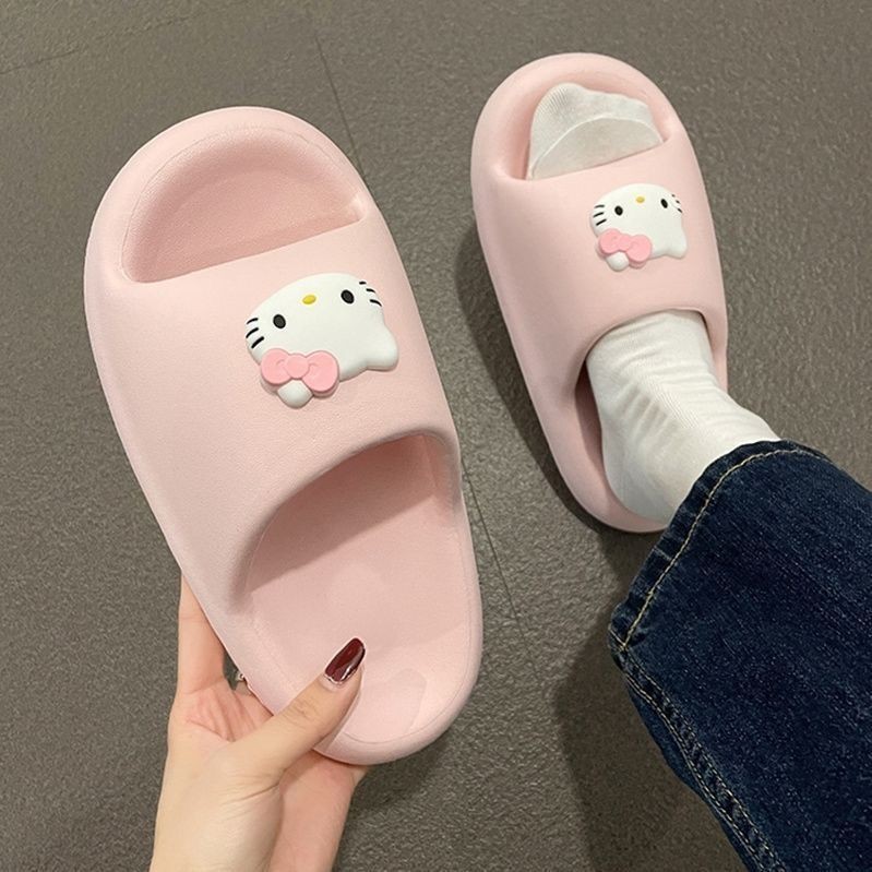 女性用スリッパ、かわいい子猫、家庭用、屋内用、滑り止め、柔らかい厚底、インアウトドアウェア、スリッパ|undefined