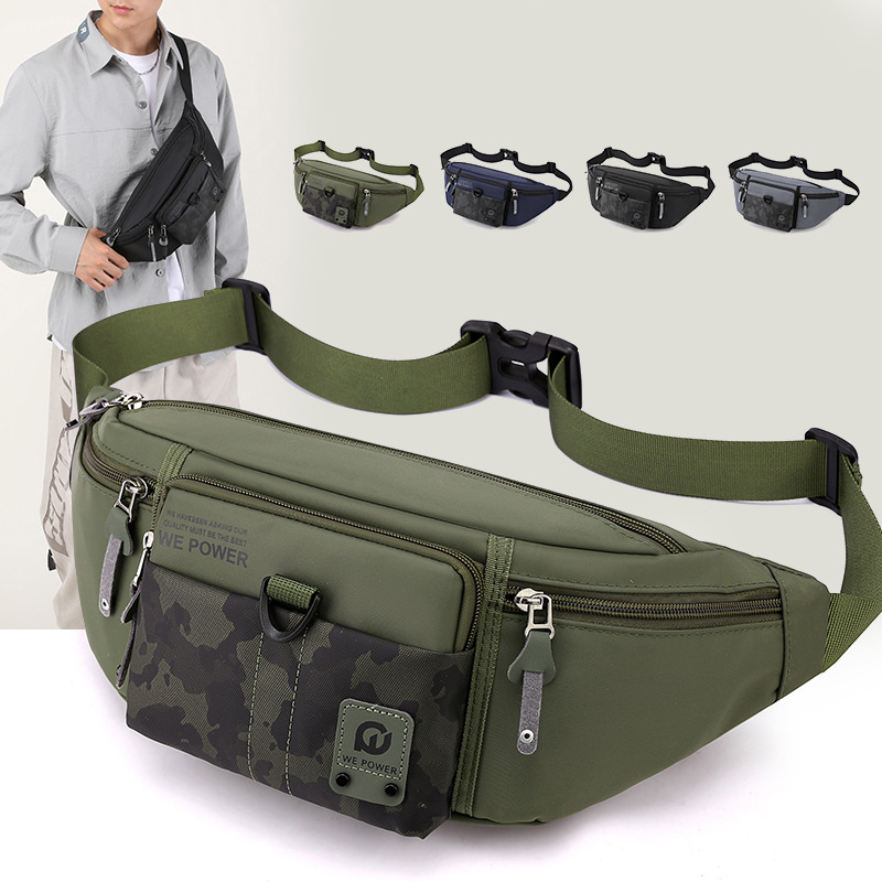 solid color chest bag for leisure for work and office
