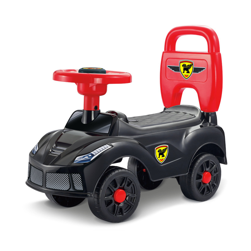 음악이없는 등받이가있는 블랙 3392-2